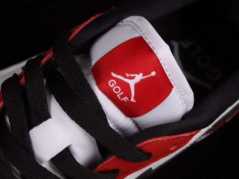 All categories Air Jordan Jordan series basketball shoes Air Jordan 1 Low G version pure original Air Jordan 1 Low Golf "Triple White" AJ1 Joe 1 new golf version Chicago color matching DD9315-600